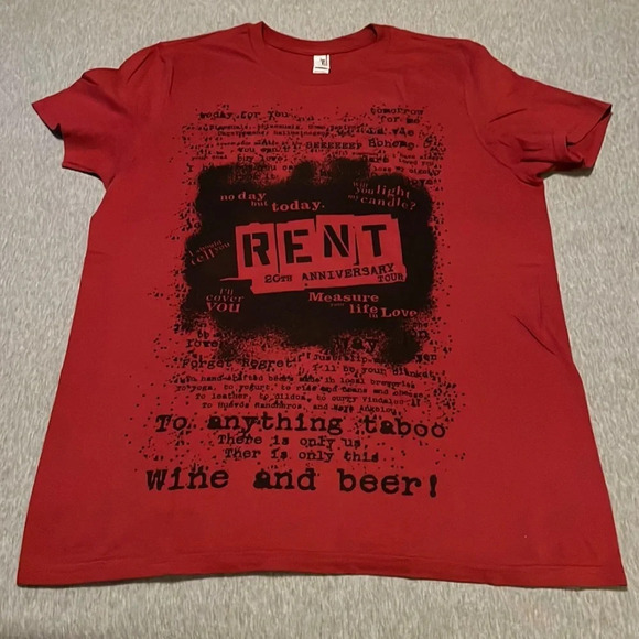 Anvil Other - Rent 20th Anniversary Tour T-shirt